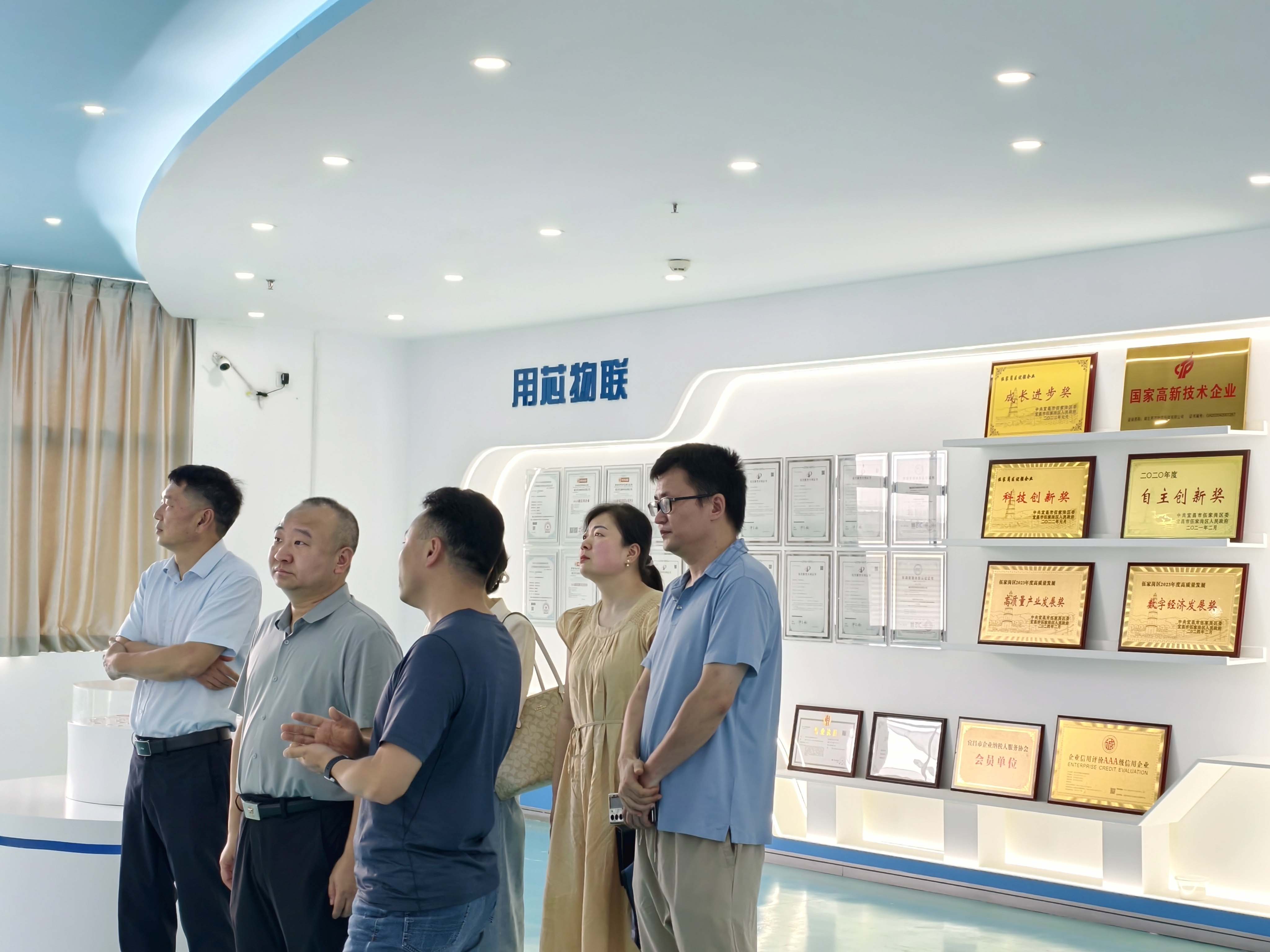 商务局领导莅临我司考察调研 助力企业提质增效发展