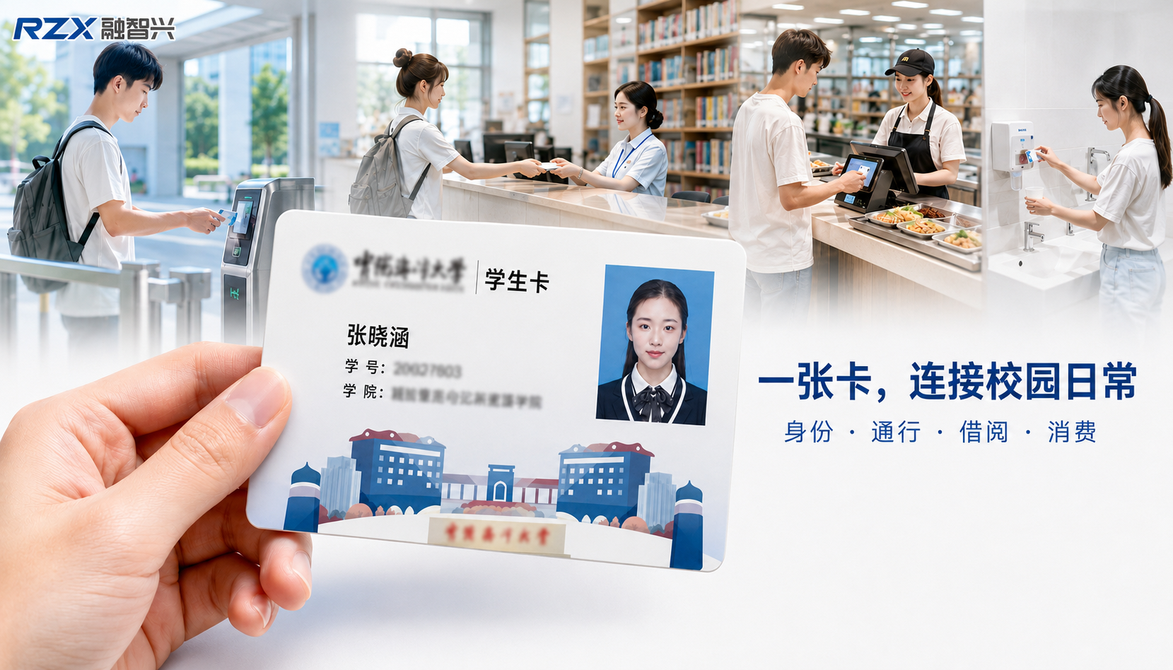 一张校园卡学生证，如何连接学习、生活与校园管理？