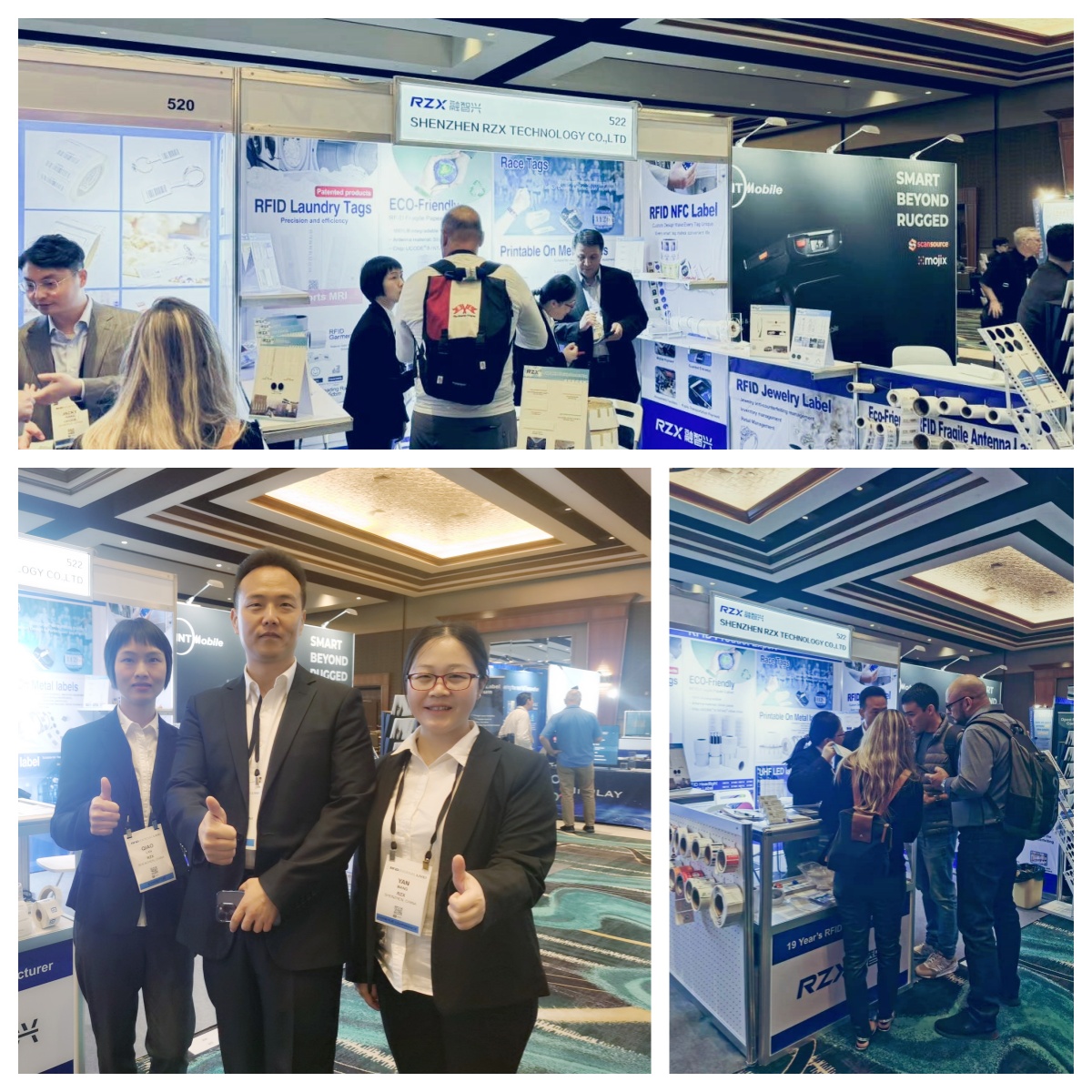 2024年融智兴科技在第22届美国RFID JOURNAL LIVE 展会中完美亮相